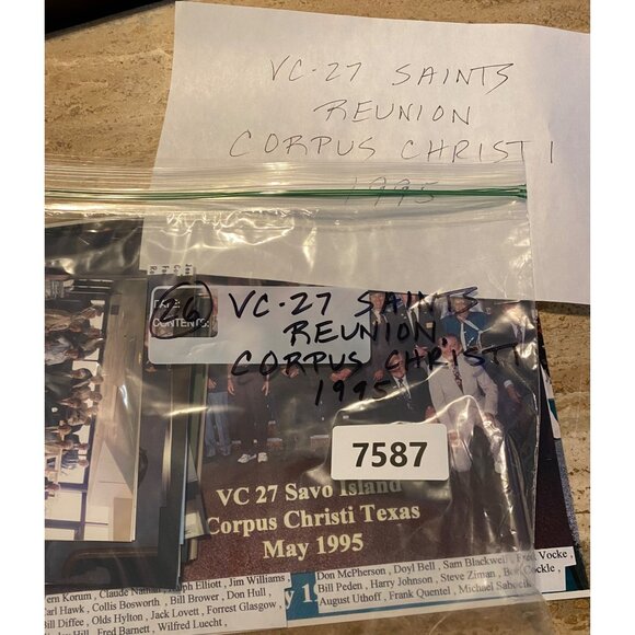 VC-27 Saints Reunion Corpus Christi Photo Collection 1995 Vintage Memorabilia - Picture 7 of 7